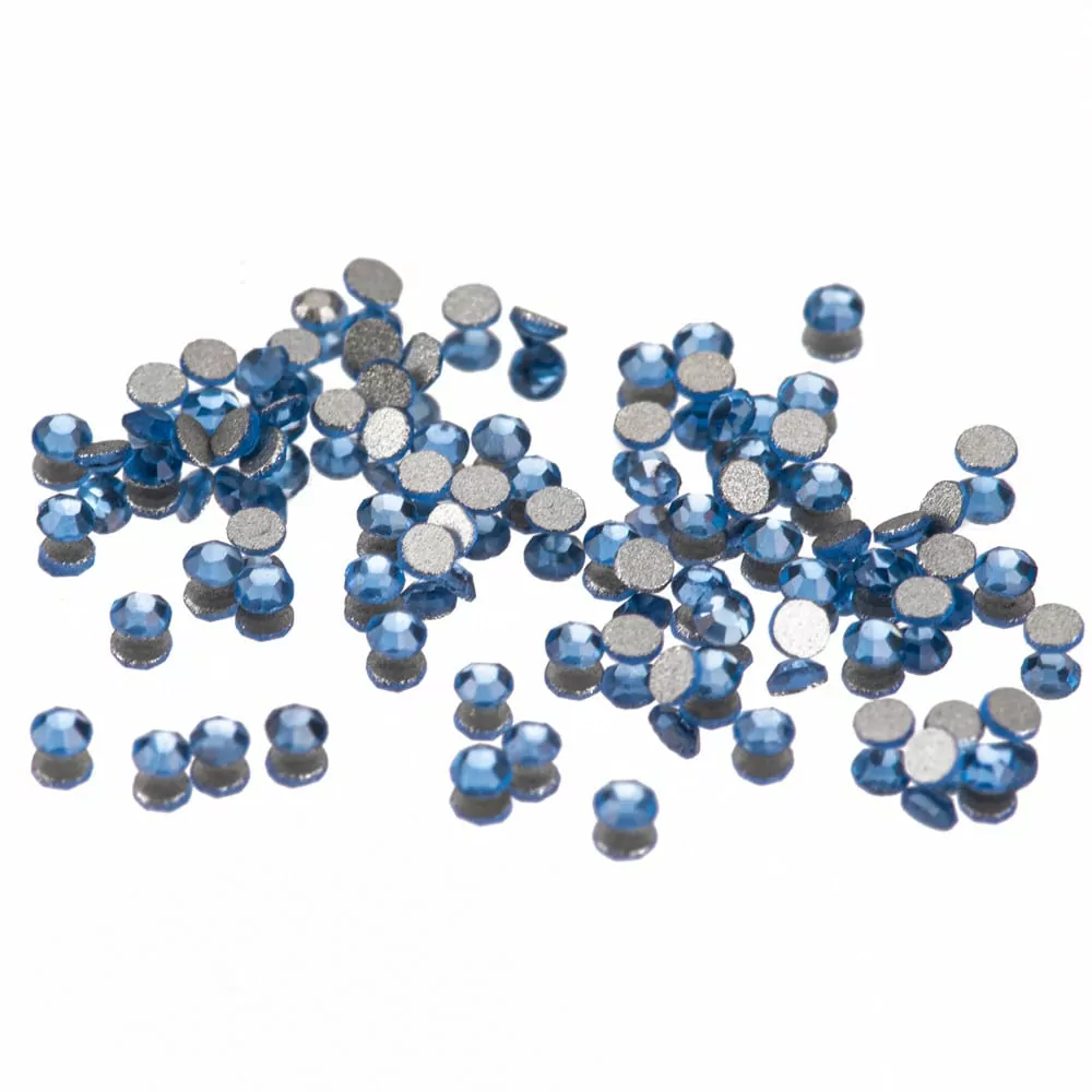 Kamínky Light Sapphire- SS10, 50 ks