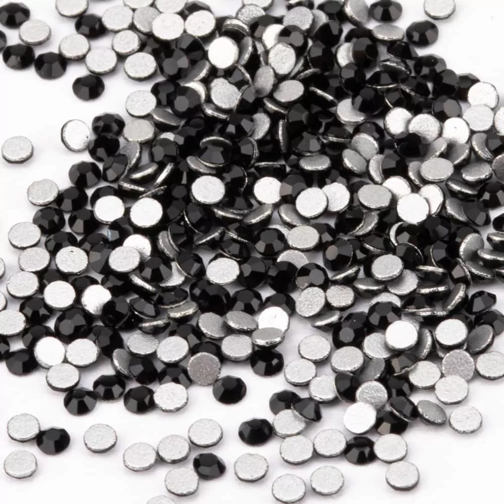 Kamínky Black Jet - SS5, 50 ks
