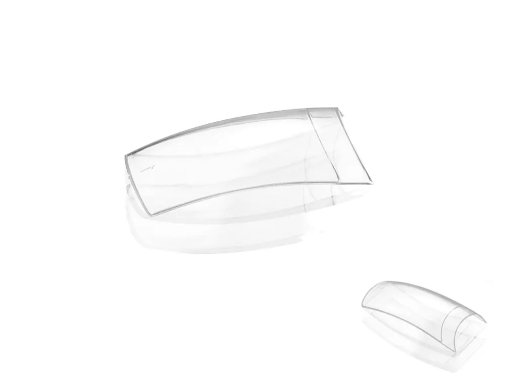 Tipy CLEAR - tvar hranatý, kr.l.plocha, box 500 ks