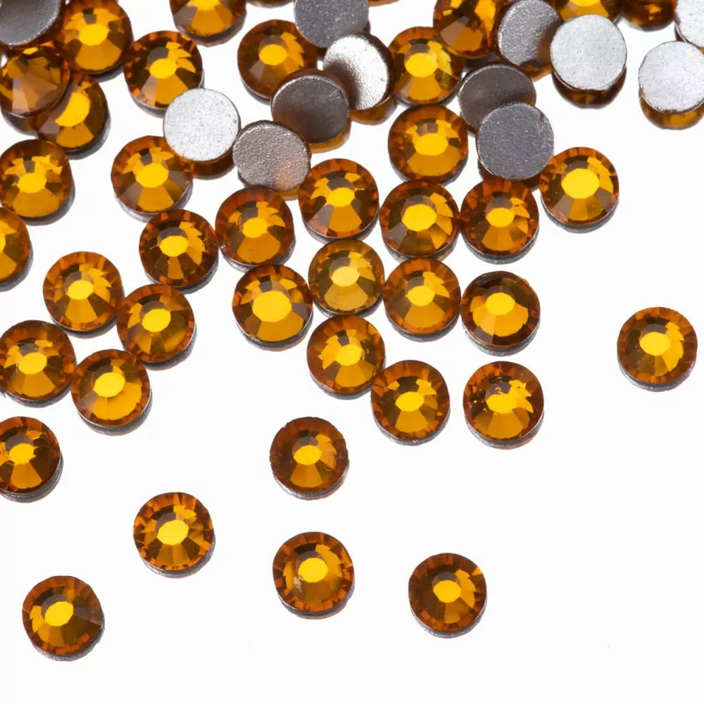 Kamínky Topaz - SS10, 50 ks