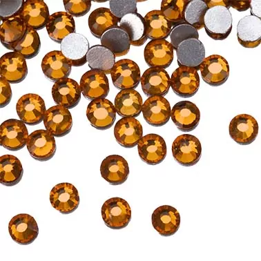 Kamínky Orange Diamonds - SS10, 50 ks