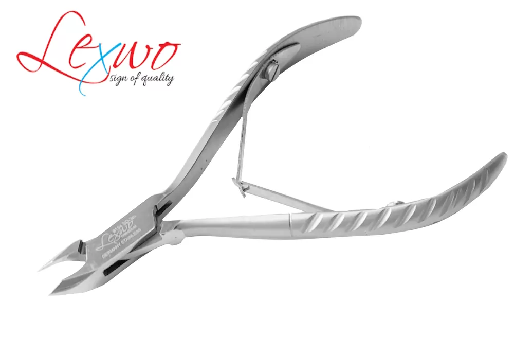 Manikúrní kleštičky LEXWO - 154, 3mm, stříbrné matné