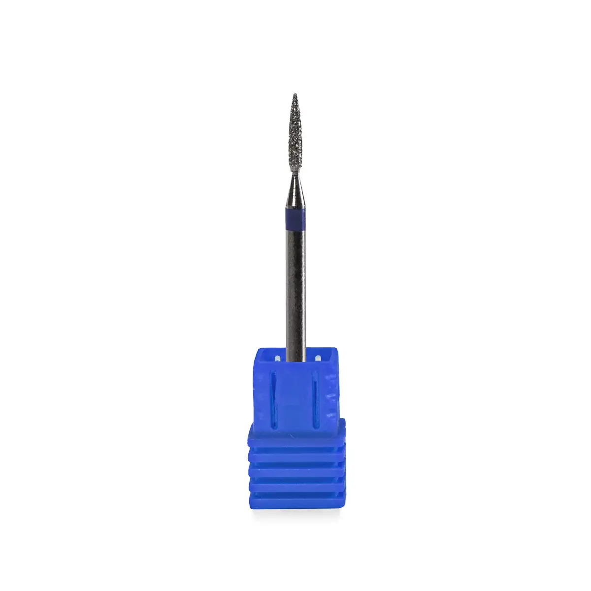Nail Drill Bit D016 - diamantová fréza, plamínek, středně hrubá
