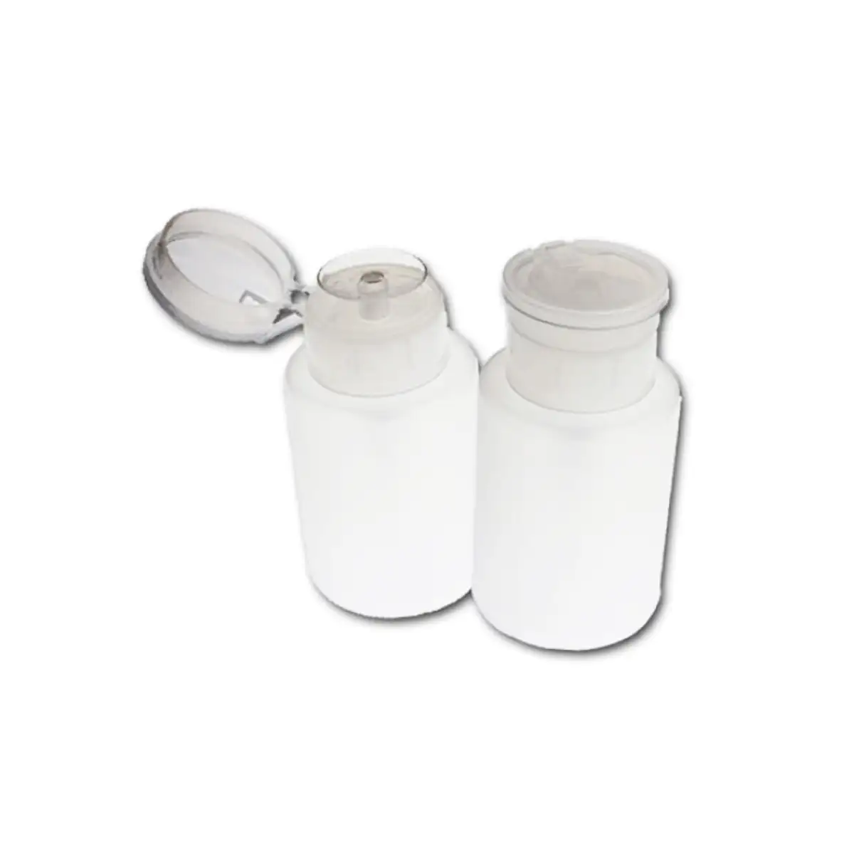 Plastový dávkovač s pumpičkou, 200ml - bílý