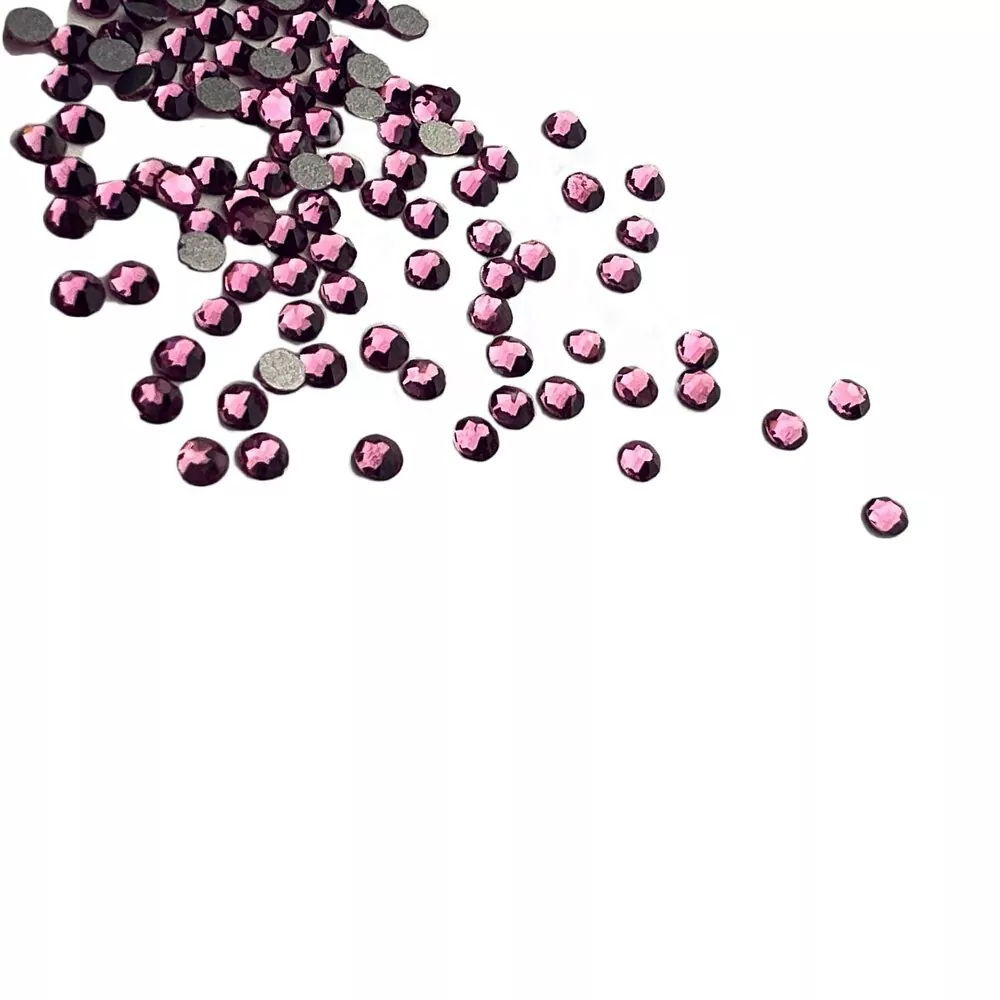 Kamínky Fuchsia - SS6, 100 ks