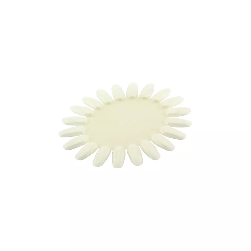 Vzorník na UV gel/gel lak/ lak, NATURAL - tvar kulatý, sluníčko malé, 5 ks