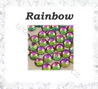 Broušené kamínky Rainbow SS8, 50ks