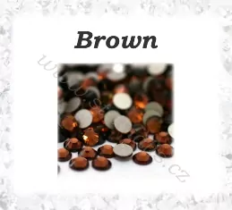 Kamínky Brown - SS6, 20 ks