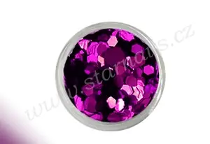 Nail Art zdobení - glitter - G034