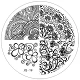 Razítkovací destička JQ19 - Ornamenty