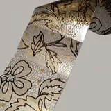 Zdobicí fólie na nehty - Gold Lace, 110cm