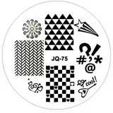 Razítkovací destička JQ75 - Cool