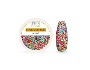 Nail Art zdobení - glitter - G267