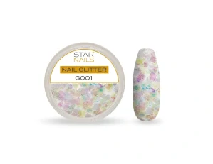 Nail Art zdobení - glitter - G001