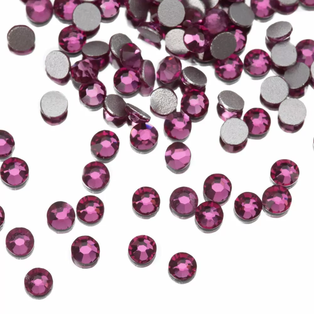 Kamínky Dark Fuchsia - SS5, 50 ks