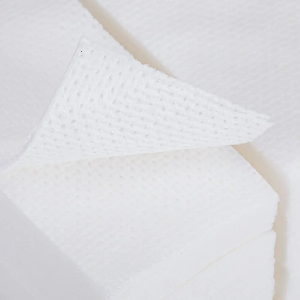 Lint Free Nail Pads Starnails, 10x5 - white - netřepivé polštářky na nehty bílé, 500 ks