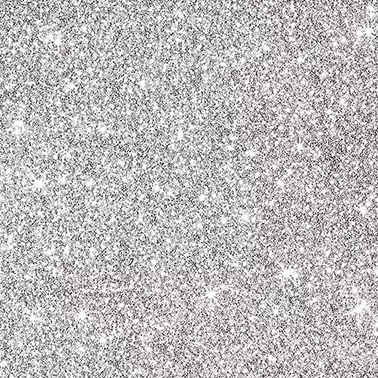 Samolepicí páska na nehty - Silver Glitter, 1 mm