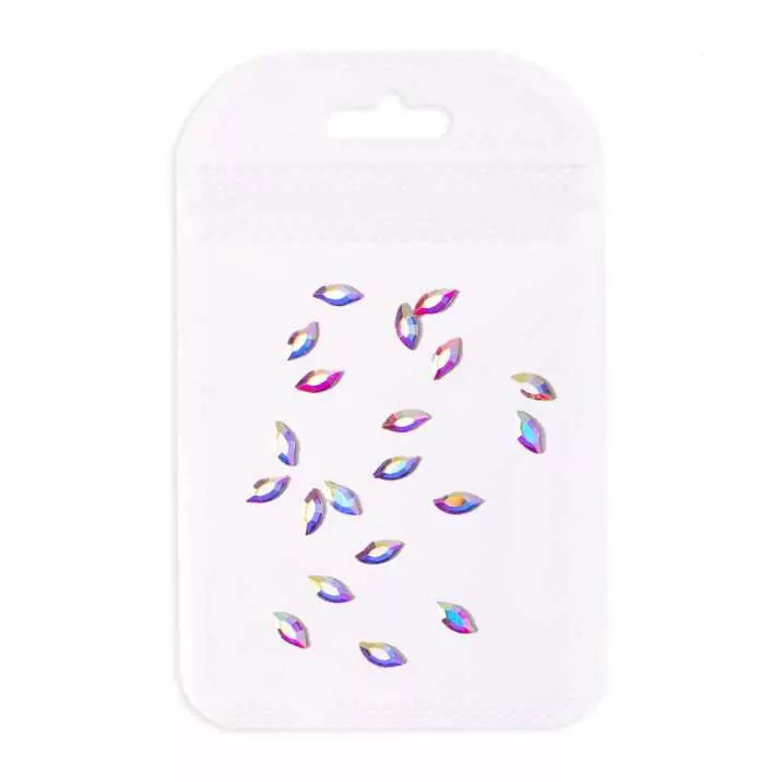 Kamínky Diamond Cat Eyes - 7mm, 20 ks