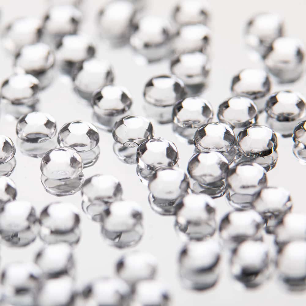 Kamínky Diamond Glass - SS4, 100 ks