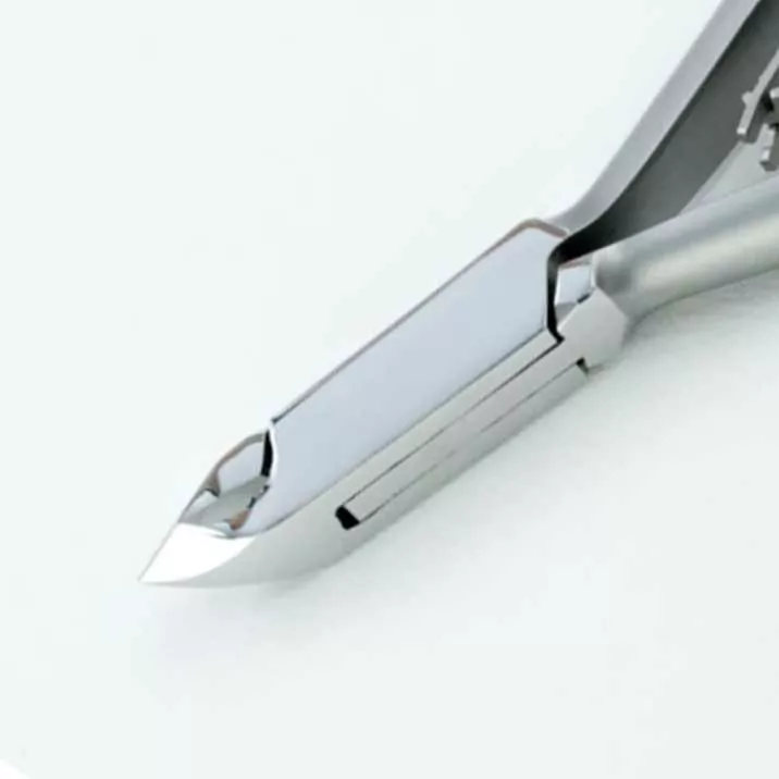 Manikúrní kleštičky LEXWO - 154, 3mm, stříbrné matné