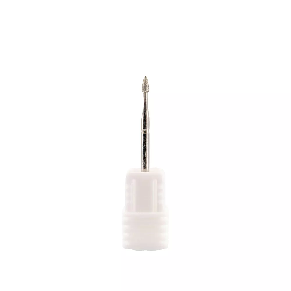 Nail Drill Bit D005 - diamantová fréza, plamínek, jemná