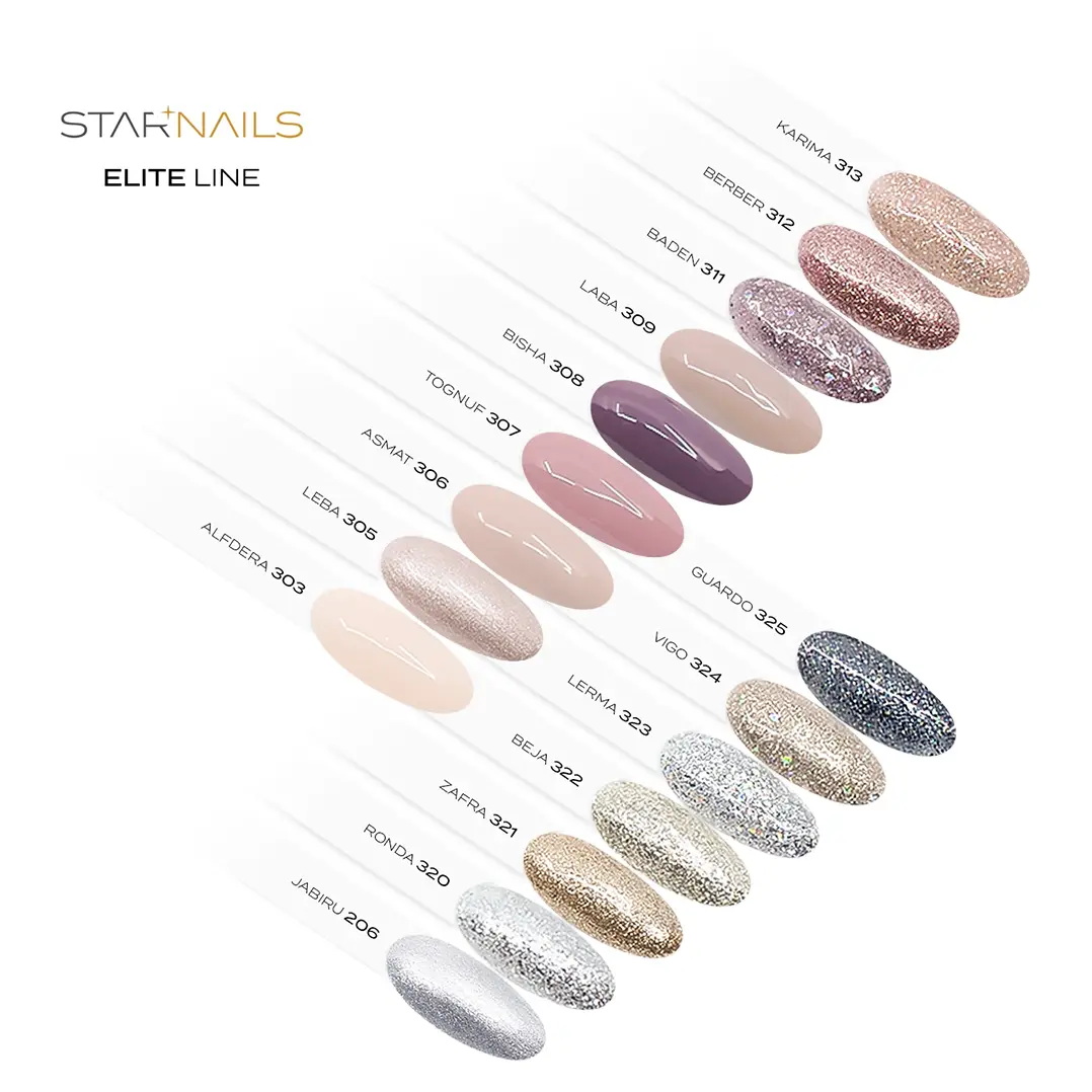 Sada STARNAILS Elite Line Set 6ml - 4+1 zdarma