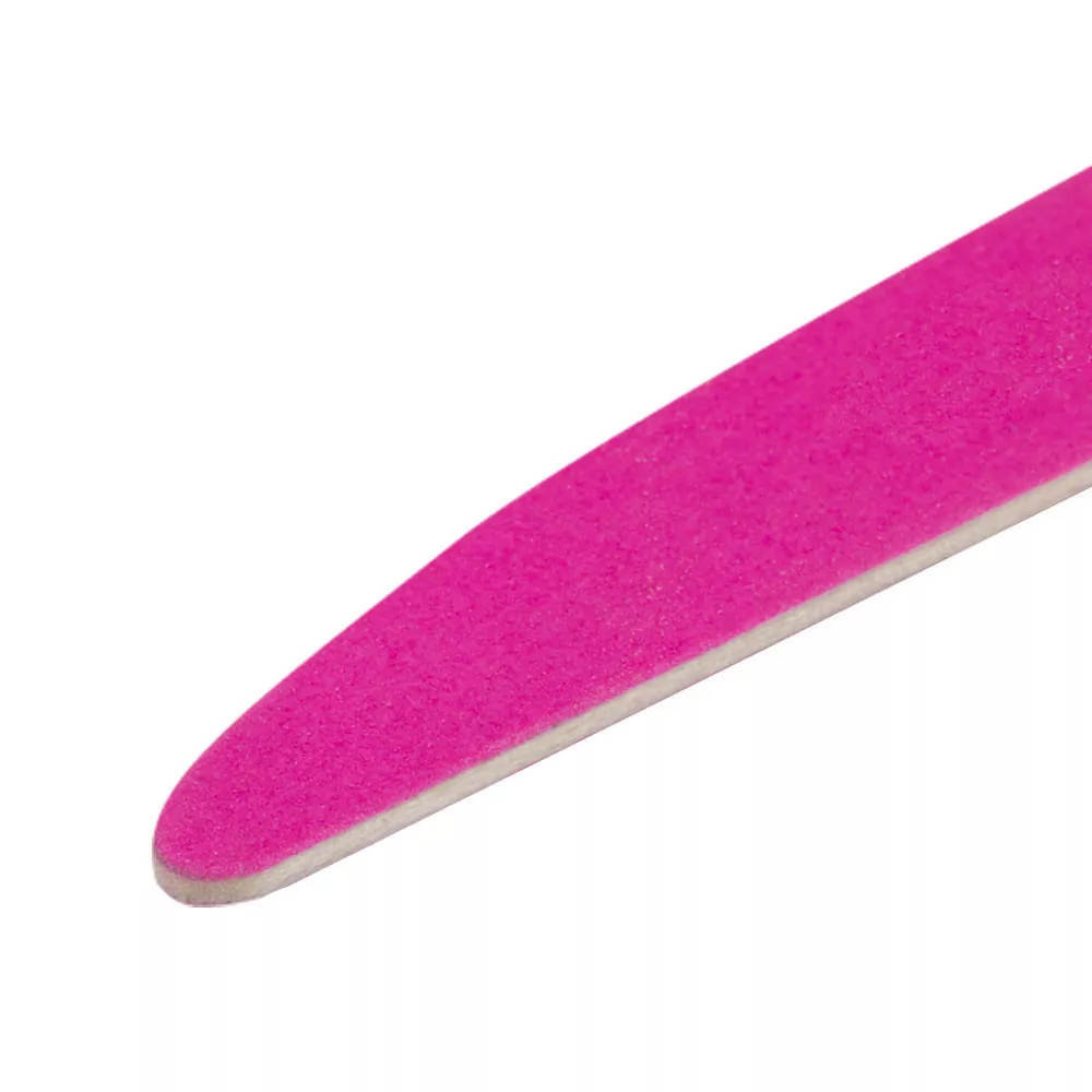 Obrysový pilník na nehty Organic Slim - růžová, 100/100, 1ks