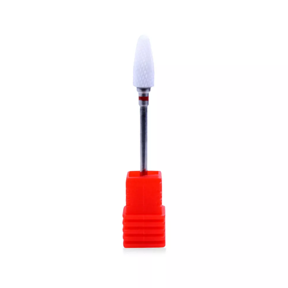 Nail Drill Bit M004 - keramická fréza, plamínek malý, jemná