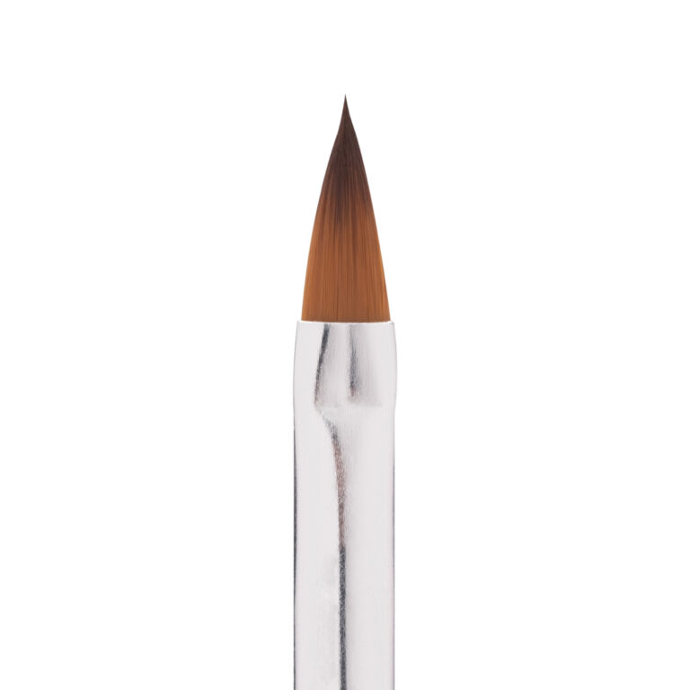 Štětec na akryl Natural Pink, #6 - přírodní vlas