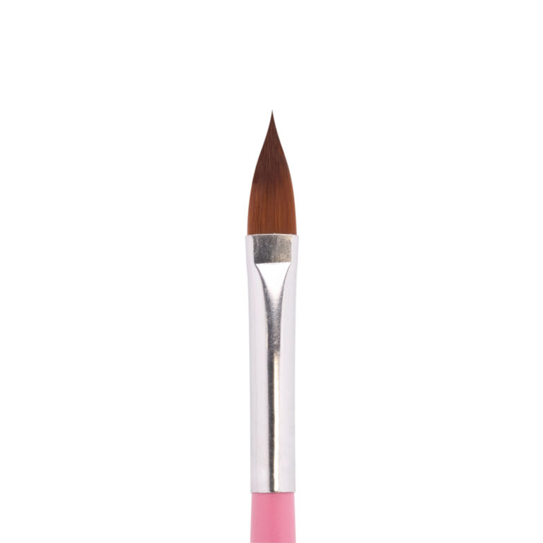 Štětec na akryl Natural Pink, #10 - přírodní vlas