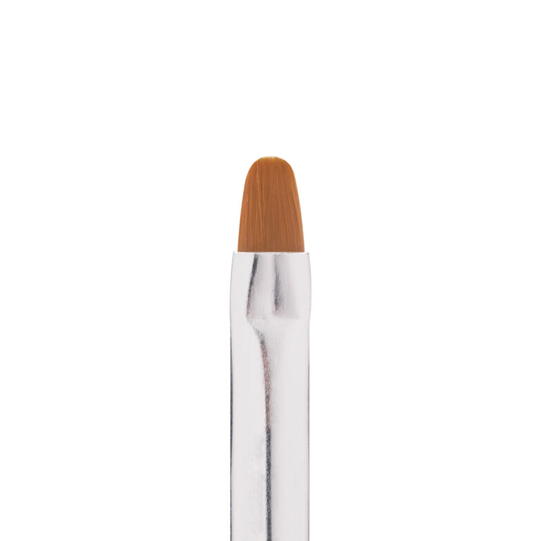 Štětec na UV gel, Natural Pink - Oval 6