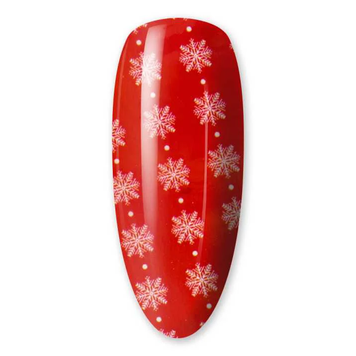 Zdobicí fólie na nehty - Christmas 02, 100cm