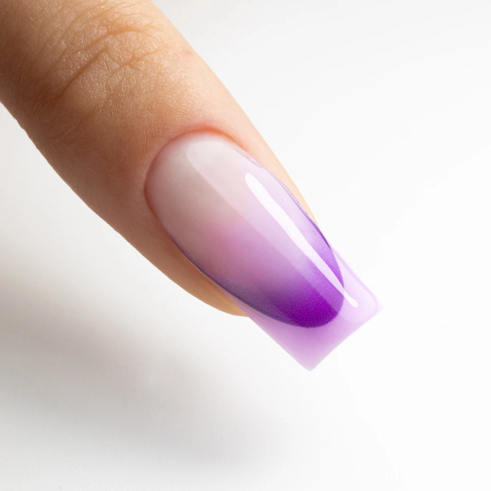 Samolepky na nehty ombré - violet