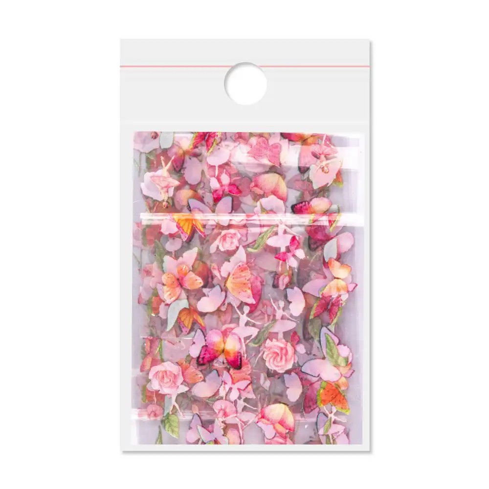 Zdobicí fólie na nehty - Spring Mood, 100cm