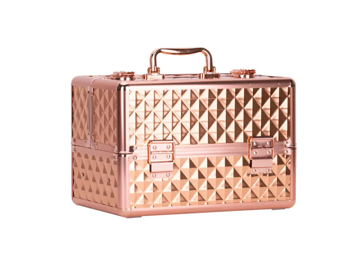 Kosmetický kufr - Imperial Rose Golden, M