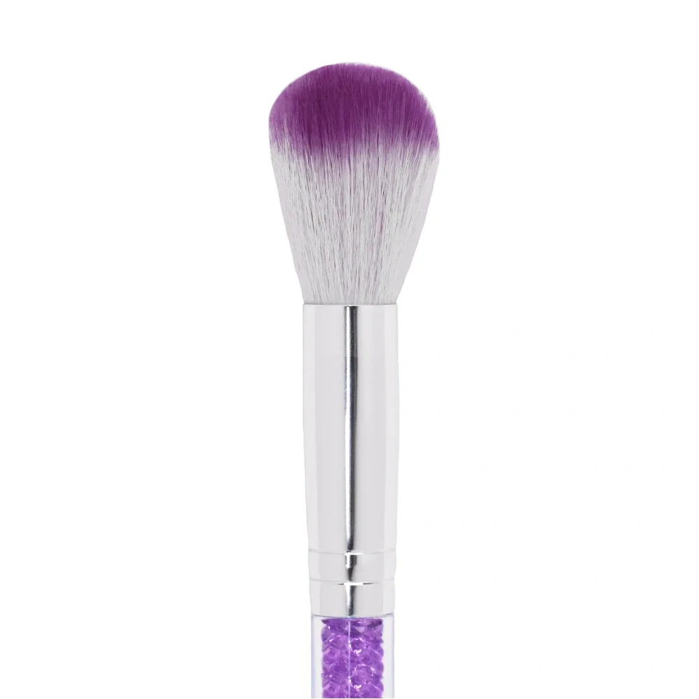 Štětec na nehtový prach Crystal Color Violet