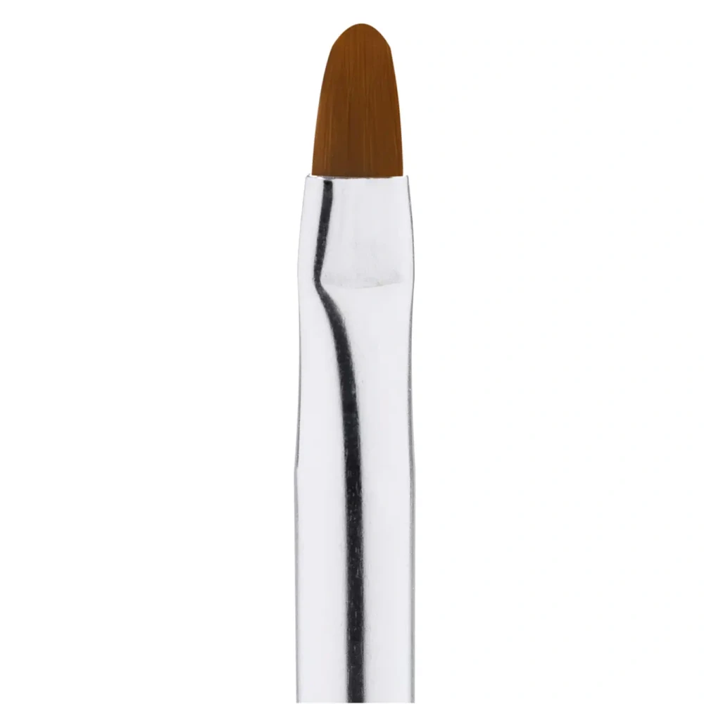 Štětec na UV gel, Black - Oval #8