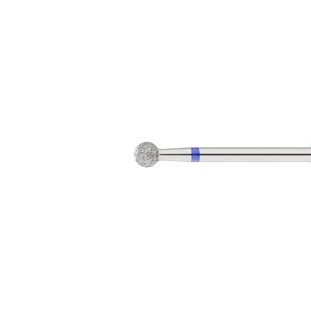 Nail Drill Bit D018 - diamantová fréza, kulička, středně hrubá