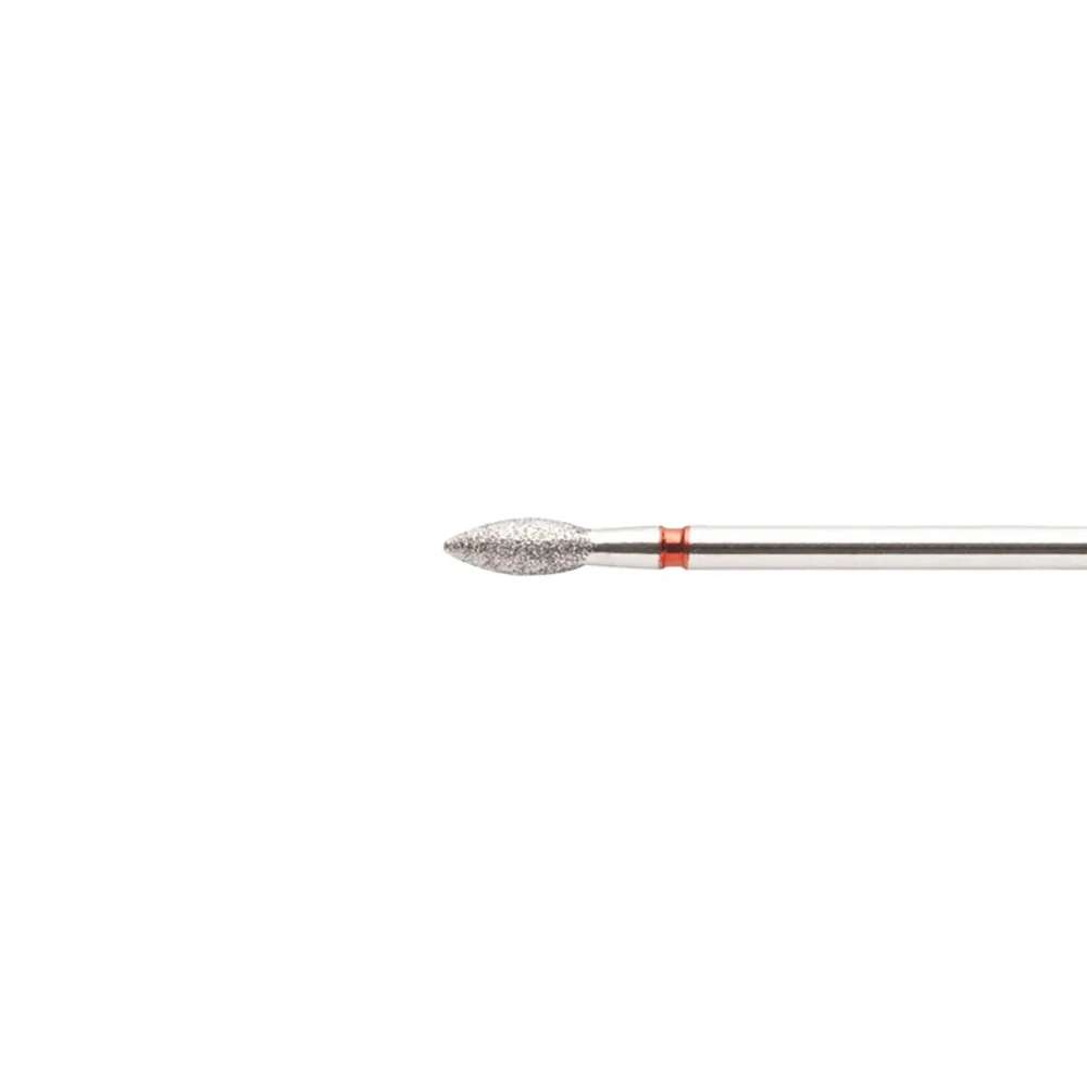 Nail Drill Bit D022 - diamantová fréza, plamínek, jemná
