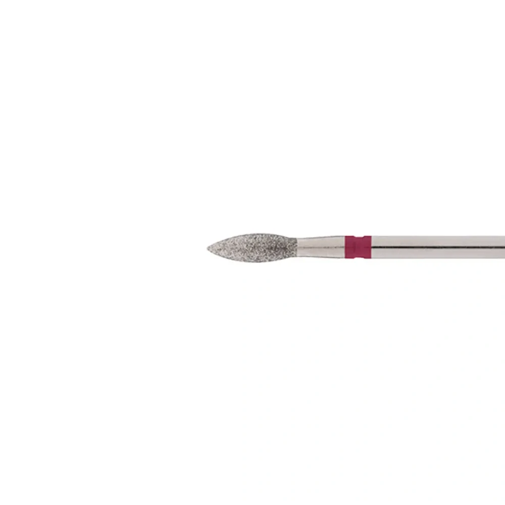 Nail Drill Bit D023 - diamantová fréza, plamínek, jemná