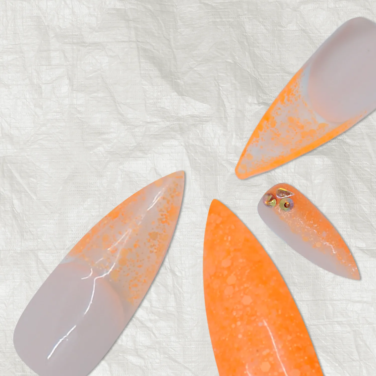 UV/LED Gel Carnival Pop, 5ml, 002 - Mango Madness - efektový gel