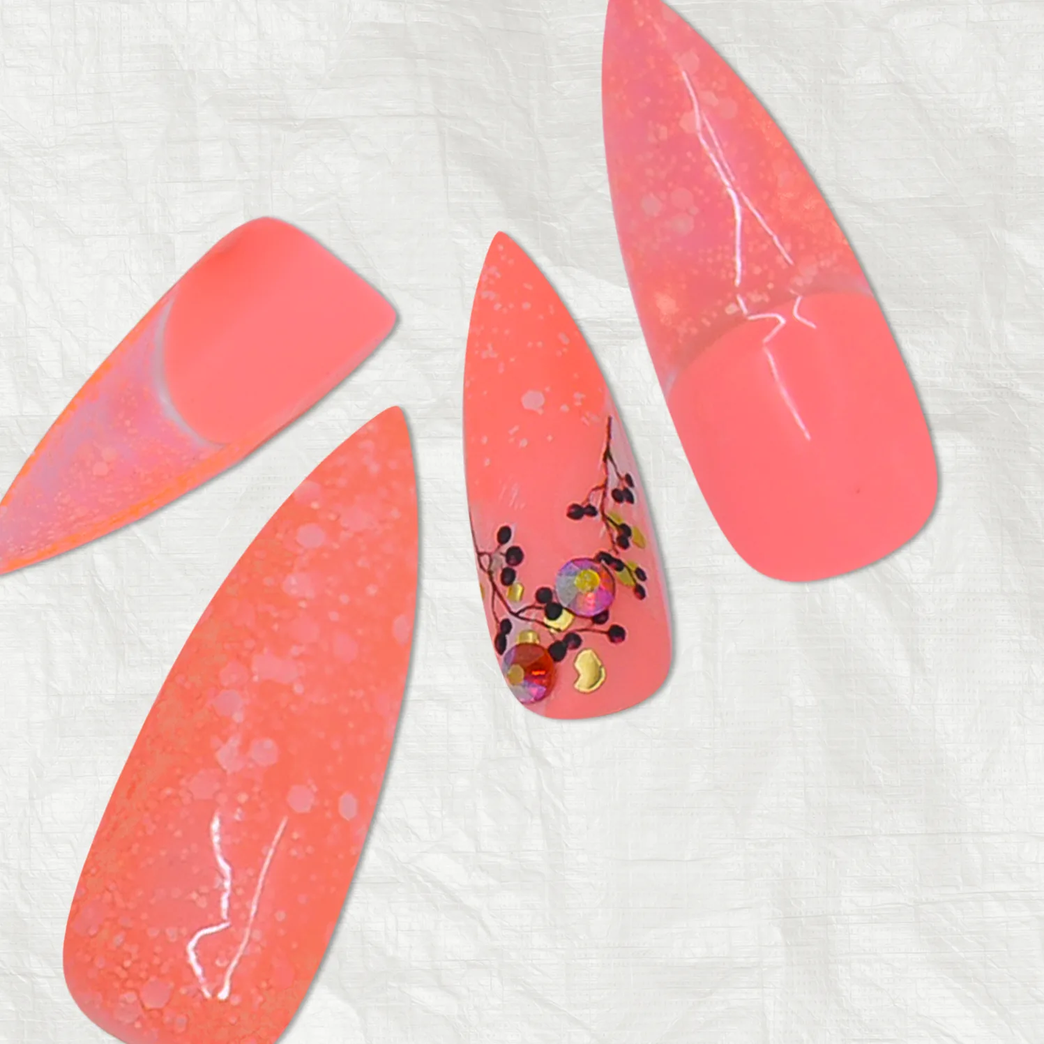UV/LED Gel Carnival Pop, 5ml, 003 - Chilli - efektový gel