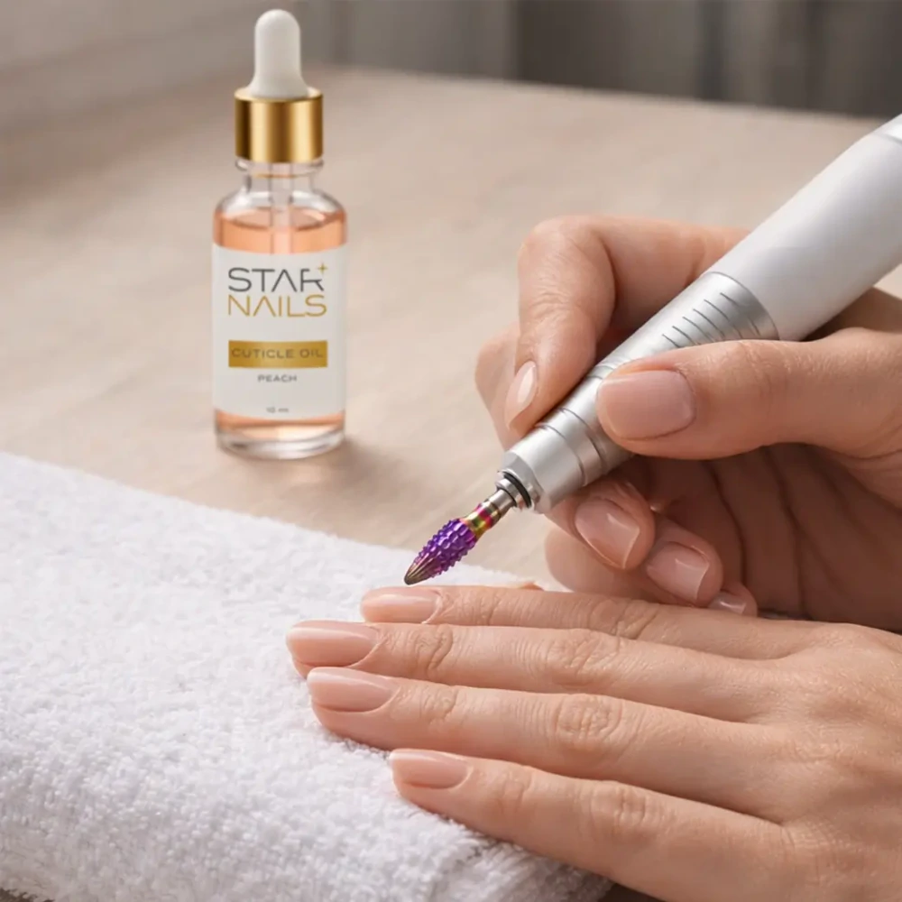 Sada STARNAILS Gel Polish Pro Master Set - sada fréz pro odstranění gel laku