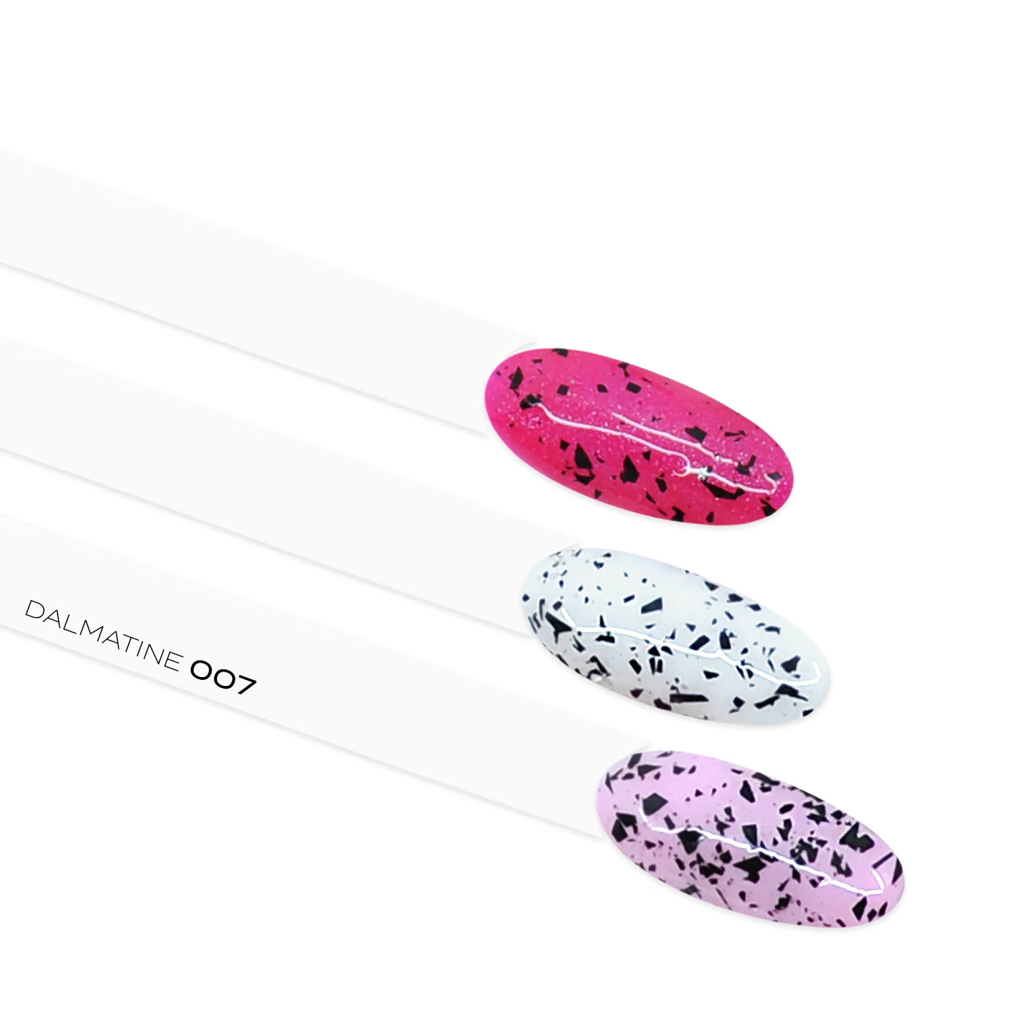UV/LED Gel Polish Fairy Effect Finish, 6ml, 007 - Dalmatine  -  efektový závěrečný gel lak