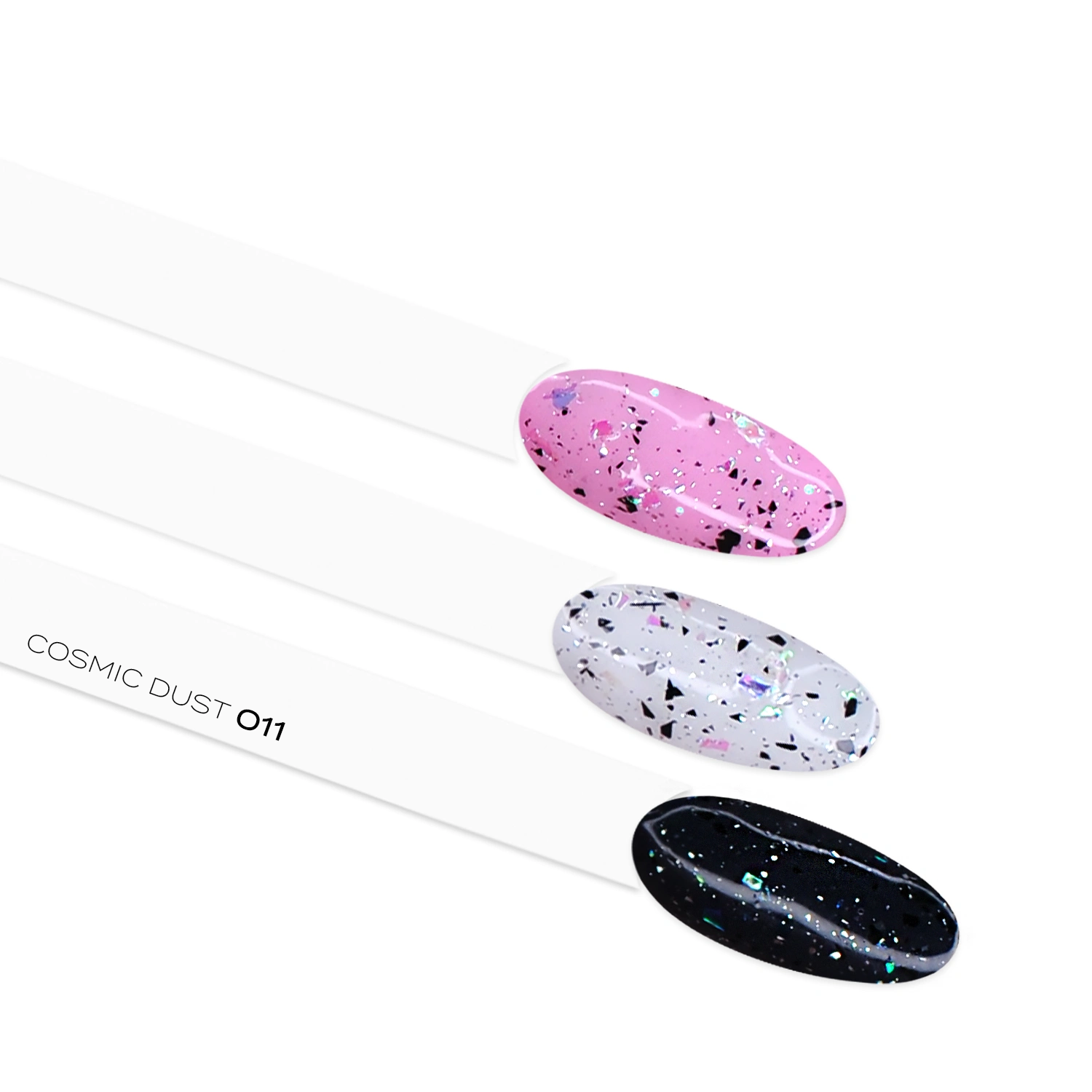 UV/LED Gel Polish Fairy Effect Finish, 6ml, 011 - Cosmic Dust -  efektový závěrečný gel lak