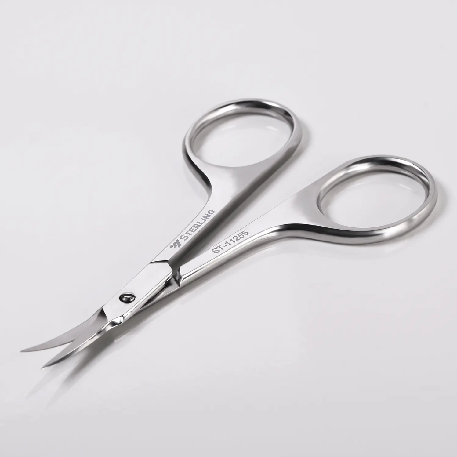 Manikúrní nůžky STERLING - ST-11255, zahnuté  