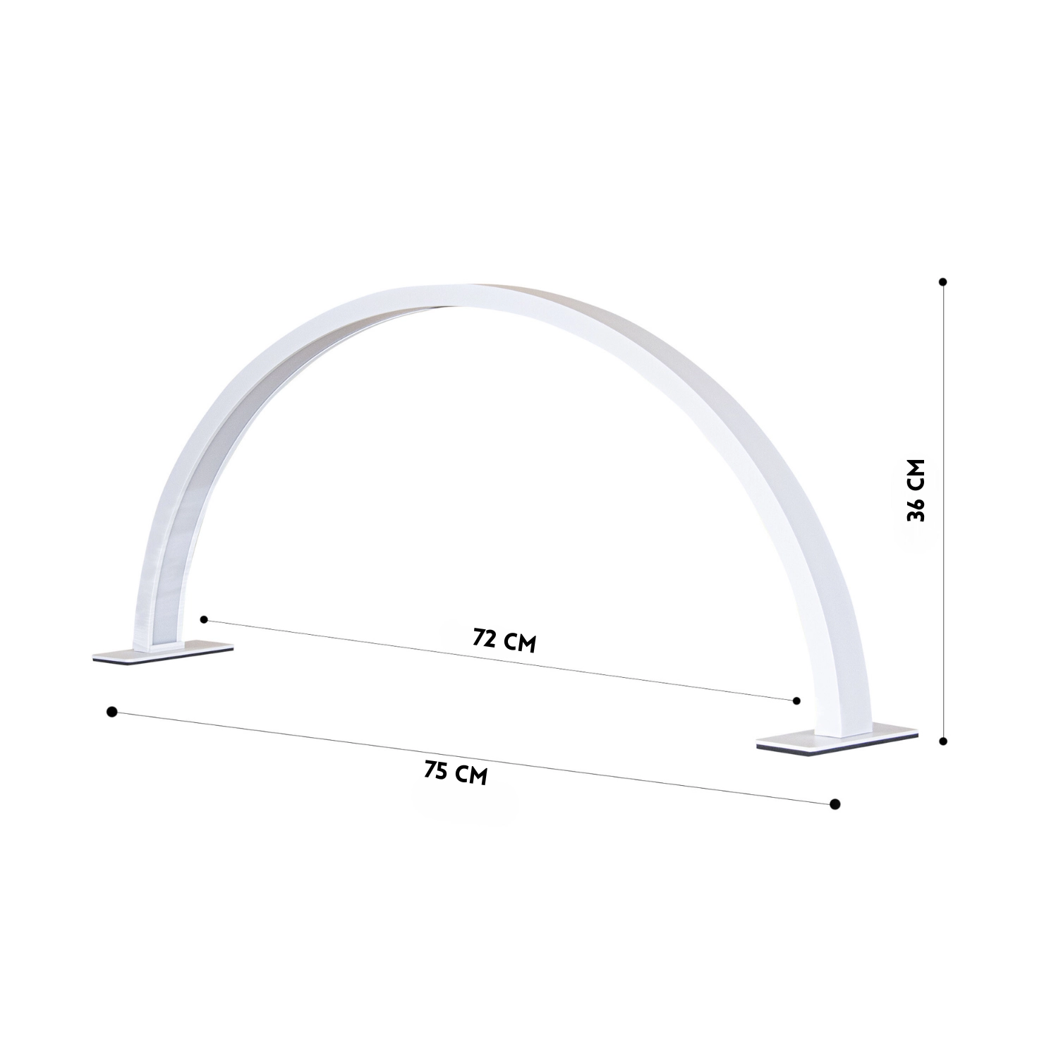 Kosmetická studiová lampa - Moon Lamp, 36W