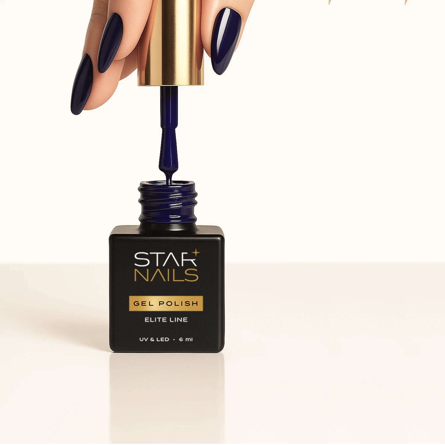 UV/LED Gel Polish Elite Line, 6ml, 331 - Indigo Blue - královsky modrý gel lak