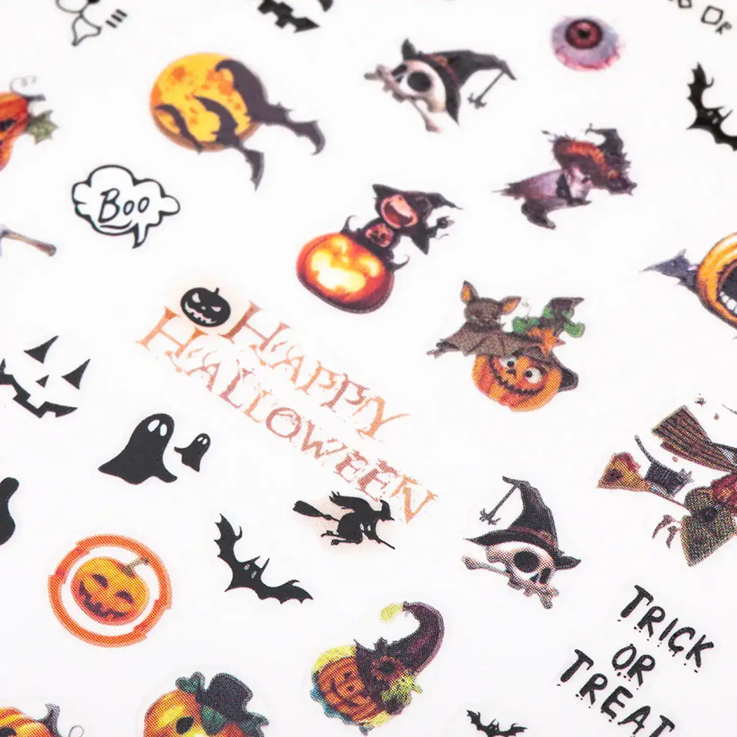 Samolepky na nehty - Happy Halloween R231