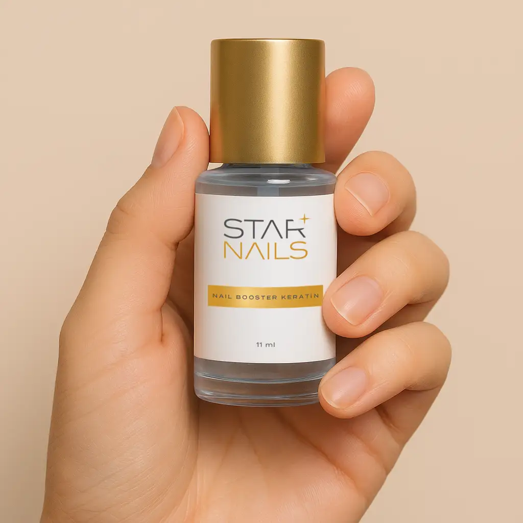 Nail Booster Keratin Starnails, 11ml - výživný lak na poškozené nehty s keratinem